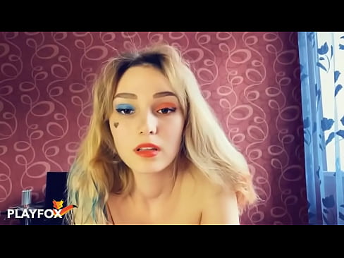 ❤️ Волшебные очки виртуальной реальности подарили мне секс с Харли Куинн Видео ебли у нас ☑