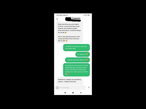 ❤️ Я добавил новую PAWG из Tinder в свой гарем ( разговор с Tinder включен) Видео ебли у нас ☑